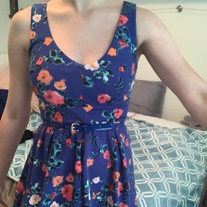 Short Floral Dress